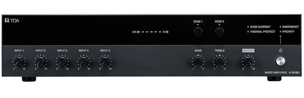 Amazon.co.jp: TOA PAアンプ 60W 2局 / ロー(8～16Ω)・ハイ100系